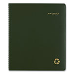 At-A-Glance Recycled Monthly Planner, 11 x 9, Green Cover, 13-Month (Jan to Jan): 2024 to 2025 view 1