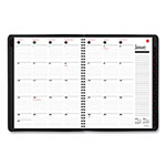 At-A-Glance 800 Range Weekly/Monthly Appointment Book, 11 x 8.25, Black Cover, 12-Month (Jan to Dec): 2024 view 1