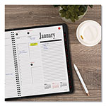 At-A-Glance 800 Range Weekly/Monthly Appointment Book, 11 x 8.25, Black Cover, 12-Month (Jan to Dec): 2024 view 4
