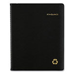 At-A-Glance Recycled Weekly Vertical-Column Format Appointment Book, 11 x 8.25, Black Cover, 12-Month (Jan to Dec): 2024 view 3