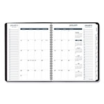 At-A-Glance Triple View Weekly Vertical-Column Format Appointment Book, 11 x 8.25, Black Cover, 12-Month (Jan to Dec): 2024 view 1