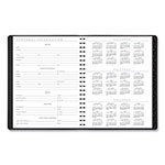 At-A-Glance Contemporary Weekly/Monthly Planner, Vertical-Column Format, 11 x 8.25, Graphite Cover, 12-Month (Jan to Dec): 2024 view 2