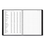 At-A-Glance Contemporary Weekly/Monthly Planner, Vertical-Column Format, 11 x 8.25, Graphite Cover, 12-Month (Jan to Dec): 2024 view 5