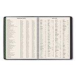 At-A-Glance Recycled Weekly Vertical-Column Format Appointment Book, 8.75 x 7, Black Cover, 12-Month (Jan to Dec): 2024 view 4