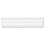 At-A-Glance WallMates Self-Adhesive Dry Erase Monthly Planning Surfaces, 24 x 18, White/Gray/Orange Sheets, Undated view 1