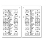 At-A-Glance Desk Calendar Recycled Refill, 3.5 x 6, White Sheets, 12-Month (Jan to Dec): 2024 view 1
