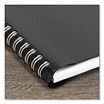 At-A-Glance DayMinder Block Format Weekly Appointment Book, 8.5 x 5.5, Black Cover, 12-Month (Jan to Dec): 2024 view 1
