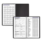 At-A-Glance DayMinder Block Format Weekly Appointment Book, 8.5 x 5.5, Black Cover, 12-Month (Jan to Dec): 2024 view 4