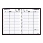 At-A-Glance DayMinder Weekly Appointment Book, Vertical-Column Format, 11 x 8, Burgundy Cover, 12-Month (Jan to Dec): 2024 view 2