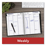 At-A-Glance DayMinder Hardcover Weekly Vertical-Column Format Appointment Book, 11 x 8, Black Cover, 12-Month (Jan to Dec): 2024 view 5