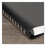 At-A-Glance DayMinder Four-Person Group Daily Appointment Book, 11 x 8, Black Cover, 12-Month (Jan to Dec): 2024 view 1