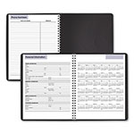 At-A-Glance DayMinder Weekly Planner, Vertical-Column Format, 8.75 x 7, Black Cover, 12-Month (Jan to Dec): 2024 view 4