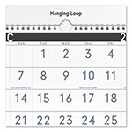 At-A-Glance Three-Month Reference Wall Calendar, Contemporary Artwork/Formatting, 12 x 27, White Sheets, 15-Month (Dec-Feb): 2023 to 2025 view 2