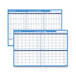 At-A-Glance 90/120-Day Undated Horizontal Erasable Wall Planner, 36 x 24, White/Blue Sheets, Undated view 2
