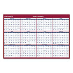 At-A-Glance Erasable Vertical/Horizontal Wall Planner, 32 x 48, White/Blue/Red Sheets, 12-Month (Jan to Dec): 2024 view 3