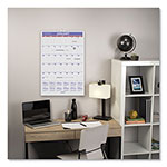 At-A-Glance Monthly Wall Calendar with Ruled Daily Blocks, 15.5 x 22.75, White Sheets, 12-Month (Jan to Dec): 2024 view 2
