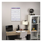 At-A-Glance Erasable Wall Calendar, 15.5 x 22.75, White Sheets, 12-Month (Jan to Dec): 2024 view 1