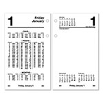At-A-Glance Financial Desk Calendar Refill, 3.5 x 6, White Sheets, 2023 orginal image