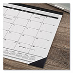 At-A-Glance Ruled Desk Pad, 22 x 17, White Sheets, Black Binding, Black Corners, 12-Month (Jan to Dec): 2024 view 2