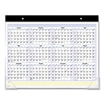 At-A-Glance QuickNotes Desk Pad, 22 x 17, White/Blue/Yellow Sheets, Black Binding, Clear Corners, 13-Month (Jan to Jan): 2024 to 2025 view 2