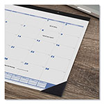 At-A-Glance Desk Pad, 22 x 17, White Sheets, Black Binding, Black Corners, 12-Month (Jan to Dec): 2024 view 2