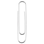 Acco Paper Clips, Jumbo, Silver, 1,000/Pack view 2
