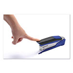 Stanley Bostitch InPower Spring-Powered Premium Desktop Stapler, 28-Sheet Capacity, Blue/Silver view 1