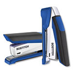 Stanley Bostitch InPower Spring-Powered Premium Desktop Stapler, 28-Sheet Capacity, Blue/Silver view 5