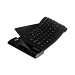 Adesso Slimtouch 232 Antimicrobial Waterproof Flex Keyboard, 120 Keys, Black view 3