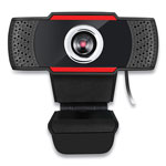 Adesso CyberTrack H3 720P HD USB Webcam with Microphone, 1280 pixels x 720 pixels, 1.3 Mpixels, Black orginal image