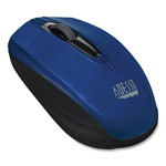 Adesso iMouse S50 Wireless Mini Mouse, 2.4 GHz Frequency/33 ft Wireless Range, Left/Right Hand Use, Blue view 1