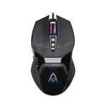 Adesso iMouse X5 Illuminated Seven-Button Gaming Mouse, USB 2.0, Left/Right Hand Use, Black view 1
