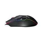 Adesso iMouse X5 Illuminated Seven-Button Gaming Mouse, USB 2.0, Left/Right Hand Use, Black view 3