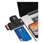 Adesso SCR-200 Smart Card Reader, USB view 3