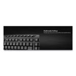 Adesso WKB1330CB Wireless Desktop Keyboard and Mouse Combo, 2.4 GHz Frequency/30 ft Wireless Range, Black view 3