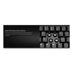 Adesso WKB1330CB Wireless Desktop Keyboard and Mouse Combo, 2.4 GHz Frequency/30 ft Wireless Range, Black view 4