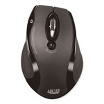 Adesso WKB1500GB Wireless Ergonomic Keyboard and Mouse, 2.4 GHz Frequency/30 ft Wireless Range, Black view 2
