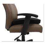 Alera Cooling Gel Memory Foam Seat Cushion, 16.5 x 15.75 x 2.75, Black view 1