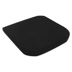 Alera Cooling Gel Memory Foam Seat Cushion, 16.5 x 15.75 x 2.75, Black view 3