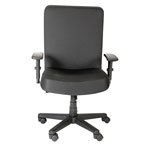 Alera XL Series Big and Tall High-Back Task Chair, Supports up to 500 lbs., Black Seat/Black Back, Black Base view 1