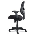 Alera Elusion Series Mesh Mid-Back Swivel/Tilt Chair, Supports up to 275 lbs., Black Seat/Black Back, Black Base view 4