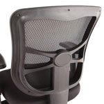 Alera Elusion Series Mesh Mid-Back Multifunction Chair, Supports up to 275 lbs, Black Seat/Black Back, Black Base view 1