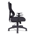 Alera Elusion II Series Mesh Mid-Back Swivel/Tilt Chair, Supports up to 275 lbs, Black Seat/Black Back, Black Base view 2