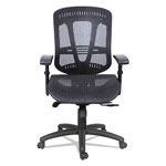 Alera Eon Series Multifunction Mid-Back Suspension Mesh Chair, Supports up to 275 lbs, Black Seat/Black Back, Black Base view 1