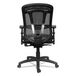 Alera Eon Series Multifunction Mid-Back Suspension Mesh Chair, Supports up to 275 lbs, Black Seat/Black Back, Black Base view 3