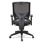 Alera Epoch Series Suspension Mesh Multifunction Chair, Supports up to 275 lbs, Black Seat/Black Back, Black Base view 1