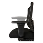 Alera Etros Series Mid-Back Multifunction with Seat Slide Chair, Supports up to 275 lbs, Black Seat/Black Back, Black Base view 5