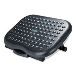Alera Relaxing Adjustable Footrest, 13.75w x 17.75d x 4.5 to 6.75h, Black view 3