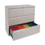 Alera Lateral File, 3 Legal/Letter/A4/A5-Size File Drawers, Putty, 42