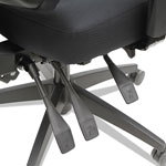 Alera Wrigley Series High Performance Mid-Back Multifunction Task Chair, Up to 275 lbs, Black Seat/Back, Black Base view 1